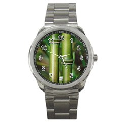 Bamboo Sport Metal Watch by Siebenhuehner