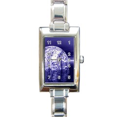 Ball Rectangular Italian Charm Watch by Siebenhuehner