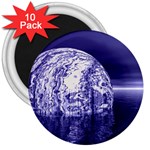 Ball 3  Button Magnet (10 pack) Front