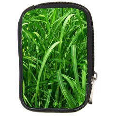 Grass Compact Camera Leather Case by Siebenhuehner