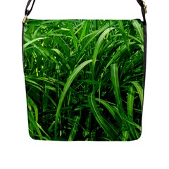 Grass Flap Closure Messenger Bag (large) by Siebenhuehner