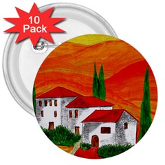 Mediteran 3  Button (10 Pack) by Siebenhuehner