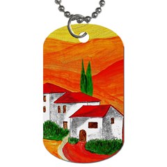 Mediteran Dog Tag (two-sided)  by Siebenhuehner