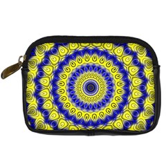 Mandala Digital Camera Leather Case