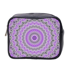 Mandala Mini Travel Toiletry Bag (two Sides) by Siebenhuehner