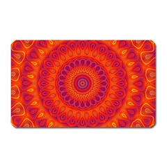 Mandala Magnet (rectangular) by Siebenhuehner