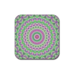 Mandala Drink Coaster (square) by Siebenhuehner