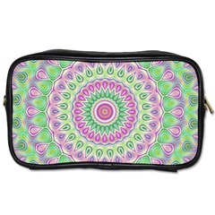 Mandala Travel Toiletry Bag (one Side) by Siebenhuehner