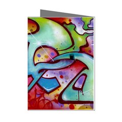 Graffity Mini Greeting Card (8 Pack) by Siebenhuehner