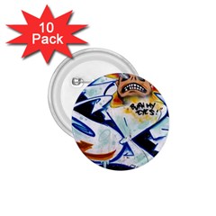 Graffity 1 75  Button (10 Pack) by Siebenhuehner