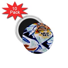 Graffity 1 75  Button Magnet (10 Pack) by Siebenhuehner