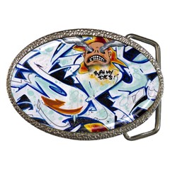 Graffity Belt Buckle (oval) by Siebenhuehner