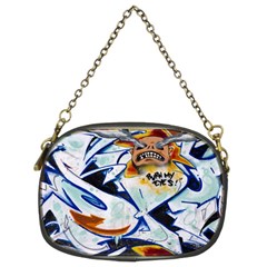 Graffity Chain Purse (two Sided) 