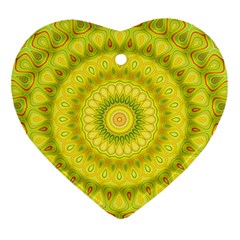 Mandala Heart Ornament by Siebenhuehner