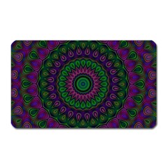 Mandala Magnet (rectangular) by Siebenhuehner