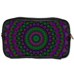 Mandala Travel Toiletry Bag (one Side) by Siebenhuehner