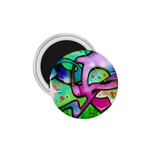 Graffity 1.75  Button Magnet Front