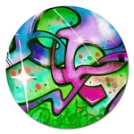 Graffity Magnet 5  (Round) Front