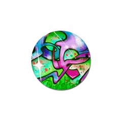 Graffity Golf Ball Marker by Siebenhuehner