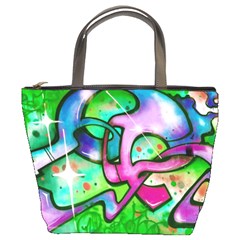 Graffity Bucket Handbag by Siebenhuehner