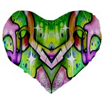 Graffity 19  Premium Heart Shape Cushion Back