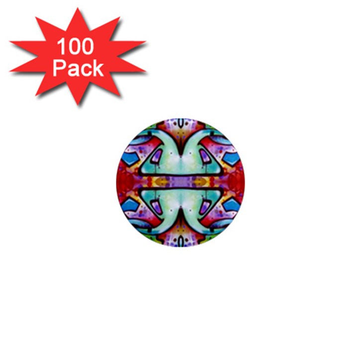 Graffity 1  Mini Button Magnet (100 pack)