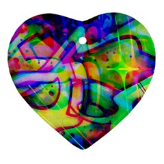 Graffity Heart Ornament by Siebenhuehner