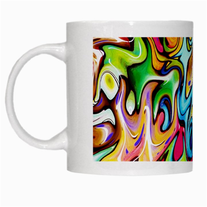 Graffity White Coffee Mug