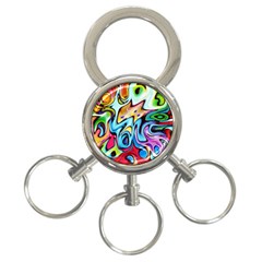 Graffity 3-ring Key Chain by Siebenhuehner