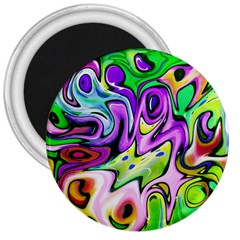 Graffity 3  Button Magnet by Siebenhuehner