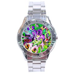 Graffity Stainless Steel Watch by Siebenhuehner