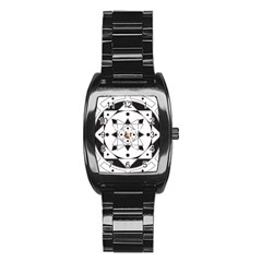 Mandala Stainless Steel Barrel Watch by Contest1767514