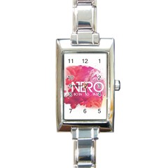 Nero ! Watch Rectangular Italian Charm Watch