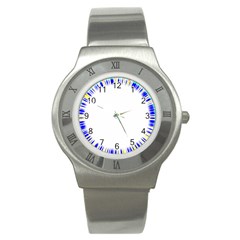 Color Chill Stainless Steel Watch (slim)