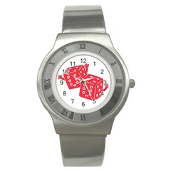 My Lucky Time Stainless Steel Watch (slim) by Contest1736674