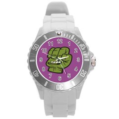 Hulk Smash Plastic Sport Watch (large) by Contest1738792