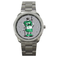 Don t Waste Your Time    Sport Metal Watch