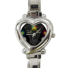 Wizard Heart Italian Charm Watch 