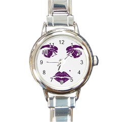 Beauty Time Round Italian Charm Watch