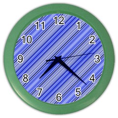 Lines Wall Clock (Color)