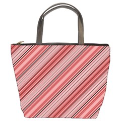 Lines Bucket Handbag by Siebenhuehner