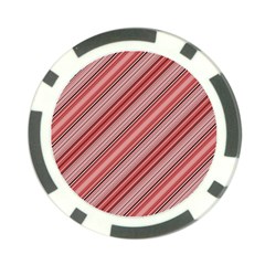 Lines Poker Chip (10 Pack) by Siebenhuehner