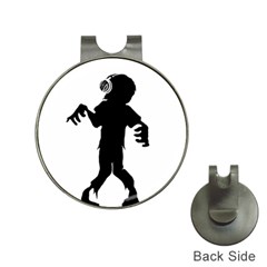 Zombie Boogie Hat Clip With Golf Ball Marker by willagher