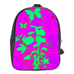 Butterfly School Bag (xl) by uniquedesignsbycassie