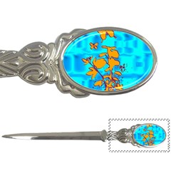 Butterfly Blue Letter Opener by uniquedesignsbycassie