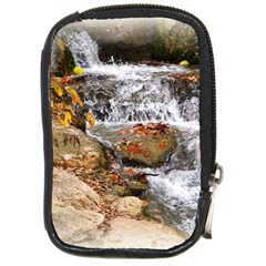 Waterfall Compact Camera Leather Case by uniquedesignsbycassie