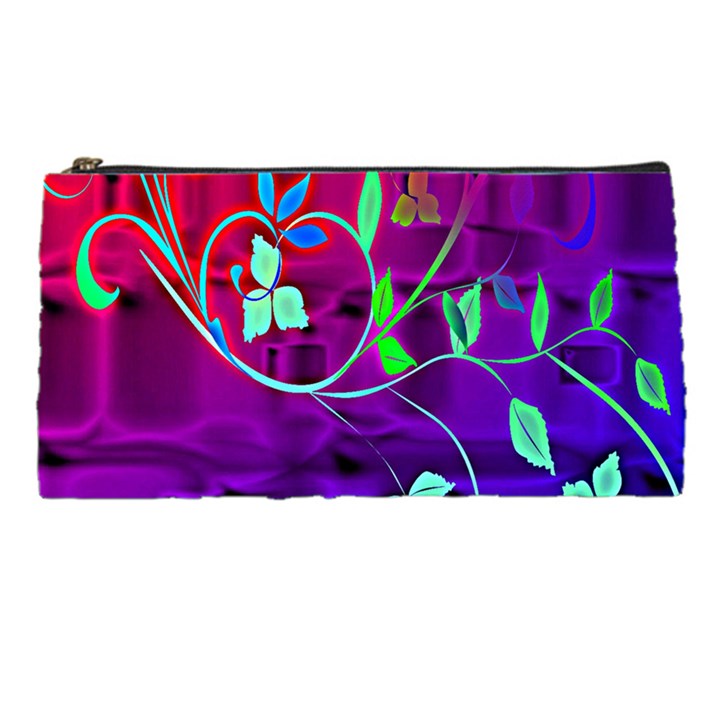 Floral Colorful Pencil Case