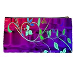 Floral Colorful Pencil Case Back