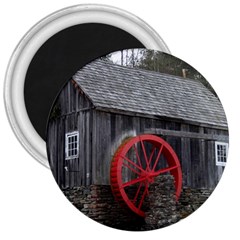 Vermont Christmas Barn 3  Button Magnet by plainandsimple