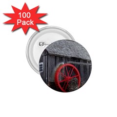 Vermont Christmas Barn 1.75  Button (100 pack)